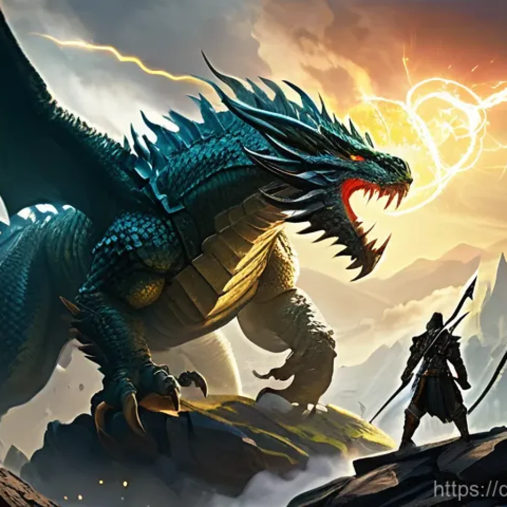 히트2 전설 탈것 획득 루트 - **Prompt:** A dynamic, wide shot depicting a group of five diverse adventurers, clad in intricate fa...